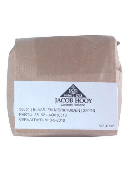 Blaas en nierkruiden Jacob Hooy 250 gram, Diversen, Braces, Verzenden