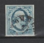 Postzegel Ned 1852 Nr.1 gebruikt zie omschrijving (1376), Verzenden, T/m 1940, Gestempeld