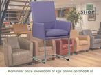 Leren eetkamerstoel Rumor - Toledo Lila (lichtpaars) -, Huis en Inrichting, Stoelen, Overige kleuren, Nieuw, Leer, Ophalen of Verzenden