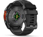 Garmin fnix 8, 51mm, RVS body, Gorilla Glass, Grijs (Zwart), Verzenden, Nieuw