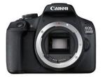 Canon EOS 2000D - Body - 24,1Mpx CMOS - Zwart, Verzenden, Zo goed als nieuw