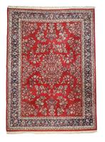 Groot Perzisch tapijt Sarough 349x240 wollen vloerkleed, 150 tot 200 cm, Groot Perzisch tapijt Sarough wollen vloerkleed handgeknoopt