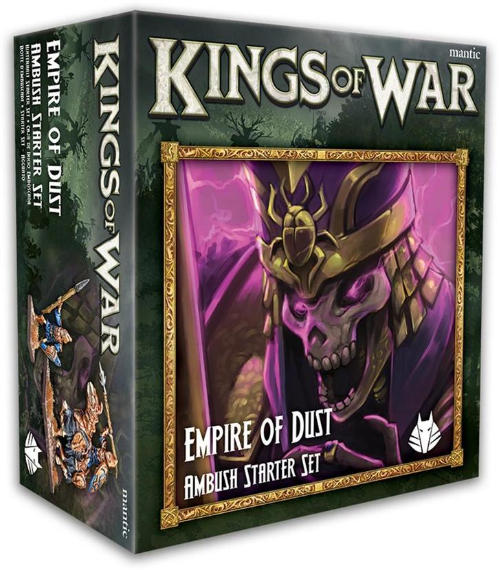 Kings of War - Empire of Dust Ambush Starter Set | Mantic, Hobby en Vrije tijd, Gezelschapsspellen | Bordspellen, Nieuw, Verzenden