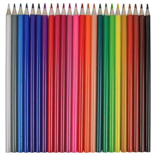 Benson 24 kleurpotloden - meerkleurig - 24-delig - hout -..., Diversen, Schrijfwaren, Nieuw, Ophalen of Verzenden