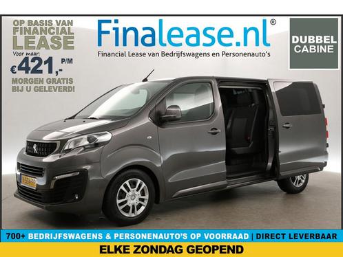 Peugeot Expert 231L 2.0 BlueHDI 177PK L3H1 MARGE DC €421pm, Auto's, Bestelauto's, Lease, Automaat, Diesel, Peugeot, Zilver of Grijs
