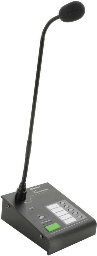 Adastra CS-5 Omroep Microfoon Voor RZ45 AudioMatrix, Muziek en Instrumenten, Microfoons, Overige typen, Nieuw, Verzenden