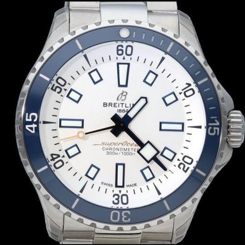 Breitling Superocean 42 A17375E71G1A1 uit 2023, Sieraden, Tassen en Uiterlijk, Horloges | Heren, Polshorloge, Gebruikt, Breitling