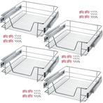 Telescopische lade voor keuken en slaapkamer kasten - 50 cm,, Huis en Inrichting, Verzenden, Nieuw