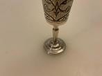 Bokaal - Sterling Silver Russian Niello Goblet - Moscow -, Antiek en Kunst