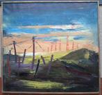 Lode Sebregts (1906-2002) - Petroleum - Antwerpen Zuid, Antiek en Kunst, Kunst | Schilderijen | Klassiek