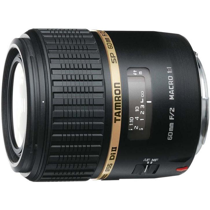 Tamron SP 60mm f/2.0 Di II LD (IF) Macro 1:1 Nikon objectief, Audio, Tv en Foto, Fotografie | Lenzen en Objectieven, Macrolens
