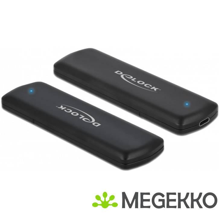 DeLOCK 42633 External USB Type-C Combo Enclosure for M.2, Computers en Software, Computerbehuizingen, Nieuw, Verzenden