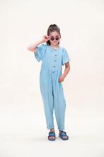 Butterfly Jumpsuit jeans blue  Petit Blush Maat 104 104, Meisje, Nieuw, Ophalen of Verzenden