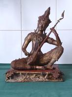 Thai Rattanakosin style bronze of Saraswati - sculptuur -, Antiek en Kunst
