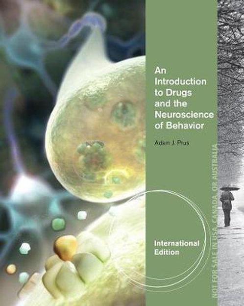 Introduction To Drugs And The Neuroscience Of Behavior, Boeken, Overige Boeken, Ophalen of Verzenden