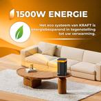 2dekans | KRAFT Elektrische Kachel - Keramische, Doe-het-zelf en Verbouw, Verwarming en Radiatoren, Ophalen of Verzenden, Zo goed als nieuw