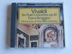 Vivaldi - Six Flute Concertos / Frans Brüggen, Cd's en Dvd's, Cd's | Klassiek, Verzenden, Zo goed als nieuw