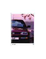 1996 VOLKSWAGEN GOLF BROCHURE NEDERLANDS, Boeken, Auto's | Folders en Tijdschriften, Nieuw, Volkswagen, Author