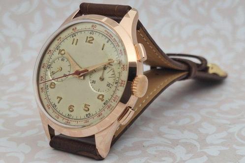Chronographe Suisse - Cal. Landeron 149 - JUMBO - Zonder, Sieraden, Tassen en Uiterlijk, Horloges | Heren
