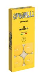 Set van 10 citronella theelichten, Ophalen of Verzenden, Nieuw