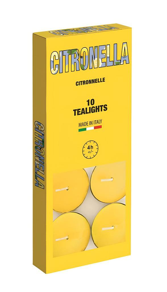 Set van 10 citronella theelichten, Doe-het-zelf en Verbouw, Gereedschap | Handgereedschap, Nieuw, Ophalen of Verzenden