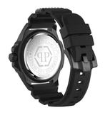 Philipp Plein PWAAA2022 The $kull Carbon Fiber horloge 44 mm, Nieuw, Overige merken, Staal, Kunststof