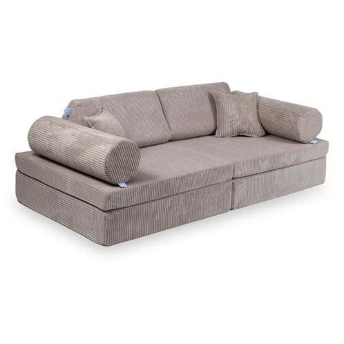 Lichtroze speelbank van corduroy met zacht schuim, Kinderen en Baby's, Kinderkamer | Inrichting en Decoratie, Nieuw, Ophalen of Verzenden