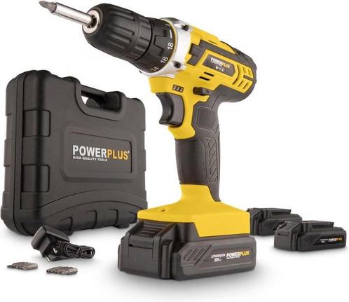 Powerplus POWX00501 Accu boormachine - Schroefboormachine -, Doe-het-zelf en Verbouw, Gereedschap | Boormachines, Nieuw, Ophalen of Verzenden