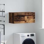 vidaXL Wandkast Wandgemonteerd Oud hout 80 x 36.5 x 35 cm, Verzenden, Nieuw