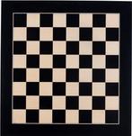 Luxe schaakbord 40x40cm zwart (Bordspellen & Puzzels), Verzenden, Nieuw