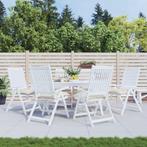 vidaXL Stoelkussens 6 st 50x50x7 cm oxford stof crèmewit, Huis en Inrichting, Woonaccessoires | Kussens, Verzenden, Nieuw