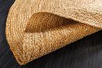 Ovaal vloerkleed PURE NATURE 230x160cm jute handgeweven, Ophalen of Verzenden, Nieuw