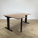 hoekbureau (links) 180x120 cm, beuken - zwart, Huis en Inrichting, Ophalen of Verzenden, Gebruikt, Bureau