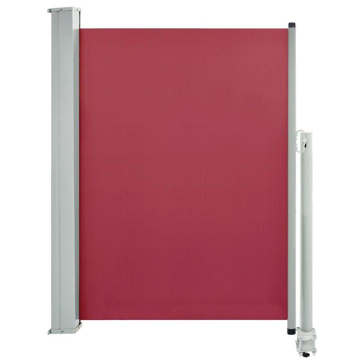 Zonnescherm 100x300cm rood | retourdeal 59% korting, Tuin en Terras, Zonneschermen, 250 cm tot 450 cm, Elektrisch, Nieuw, Screen