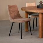 Stoel Riv | Clay | Cato | Zwart Metalen Frame | 4 stuks, Verzenden, Nieuw in verpakking