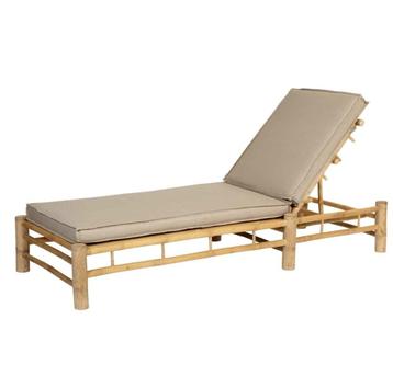 4x ligbedden Bamboo, Exotan, Bruin beschikbaar voor biedingen