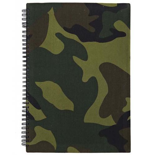 Notitieboek A4 Camouflage Groen NIEUW, Diversen, Schrijfwaren, Nieuw, Ophalen of Verzenden
