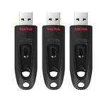 SanDisk Ultra 64GB USB 3.0 Flash Drive 3-pack, Ophalen of Verzenden, Nieuw, Overige merken