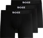 BOSS Boxershorts One 3-Pack Zwart 001 maat L Heren, Verzenden, Zwart, BOSS, Boxer