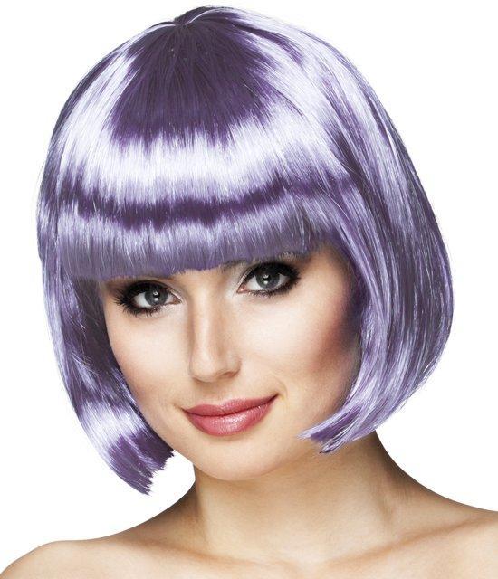 Pruik Cabaret lila, Kinderen en Baby's, Speelgoed | Overig, Verzenden