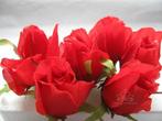 Zijden Roosjes Rood 5-6 cm 10 stuks, Huis en Inrichting, Woonaccessoires | Kunstplanten en Kunstbloemen, Ophalen of Verzenden