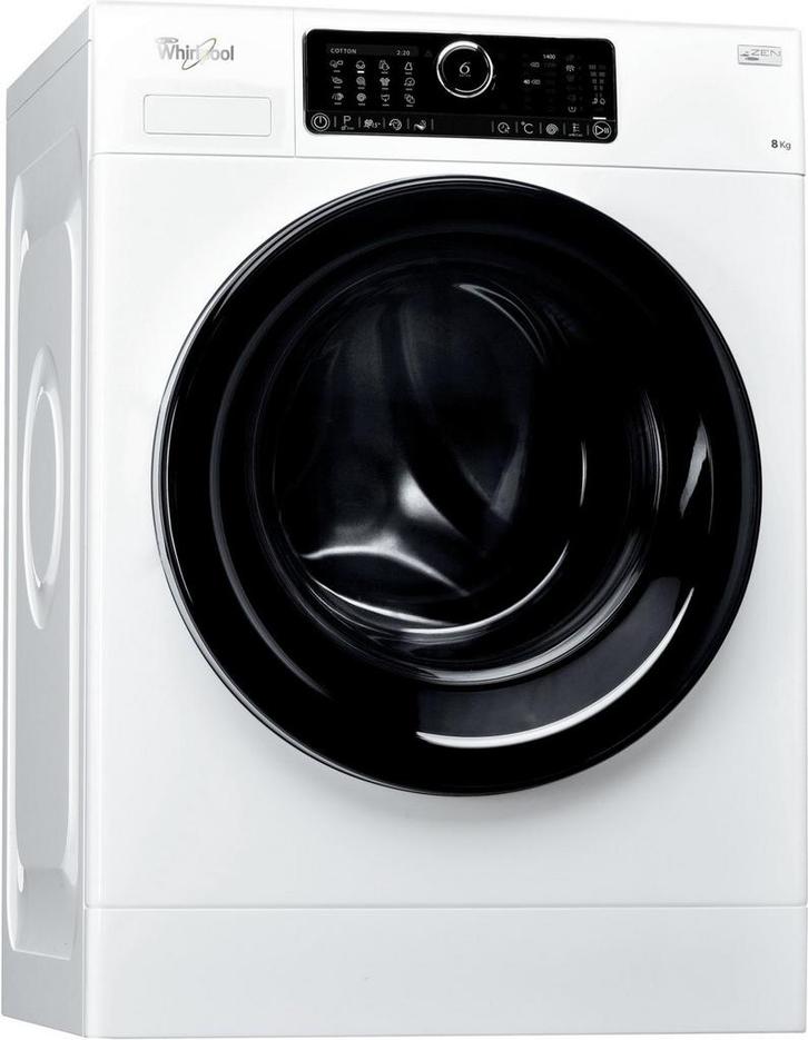 Whirlpool FSCR80430 - Wasmachine - 8 kg - 1400 tpm -, Witgoed en Apparatuur, Wasmachines, Zo goed als nieuw, Voorlader, 85 tot 90 cm