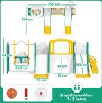 TRUUSK 9-in-1 Glijbaan en Schommelset voor Peuters - Met Bas, Verzenden, Nieuw