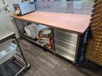 Veiling bakkerij slagerij werkbanken werktafels kasten, Gebruikt, Bakkerij en Slagerij