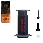 Aeropress Coffee Maker + Bristot 100% Arabica koffie 250gr, Ophalen of Verzenden, Nieuw