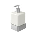 Zeepdispenser Haceka Aline Brushed 7,4x15,4 cm Aluminium, Ophalen of Verzenden, Nieuw