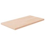 Plank 40x20x1,5 cm onbehandeld massief eikenhout (Kasten), Nieuw, Verzenden