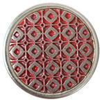 Fako Bijoux® - Click Button - Metaal - Patroon - Rood, Sieraden, Tassen en Uiterlijk, Armbanden, Verzenden, Nieuw