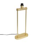 Moderne tafellamp messing - Thijmen, Nieuw, Overige materialen, Modern, 50 tot 75 cm