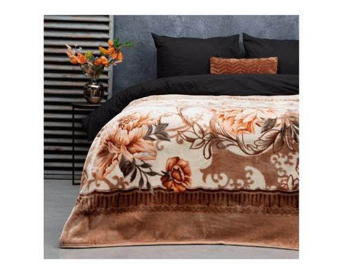 Sleeptime Embossed deken Summer flower Multi, Huis en Inrichting, Slaapkamer | Beddengoed